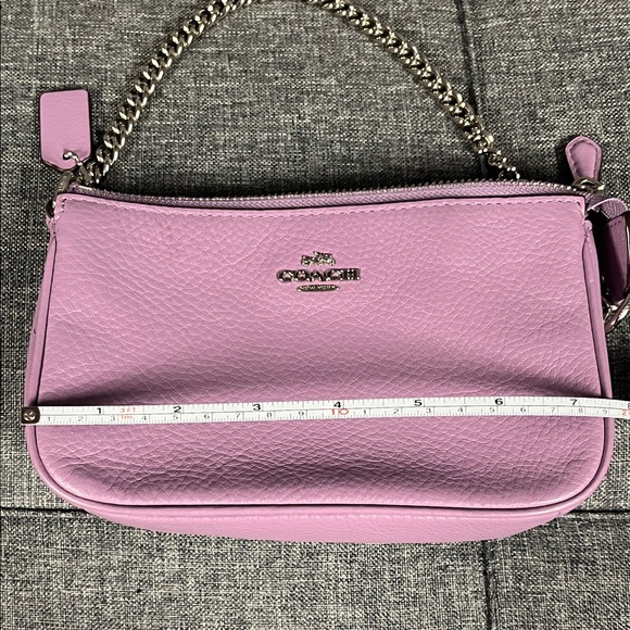 Coach Lavender Leather Mini Bag - Picture 6 of 7
